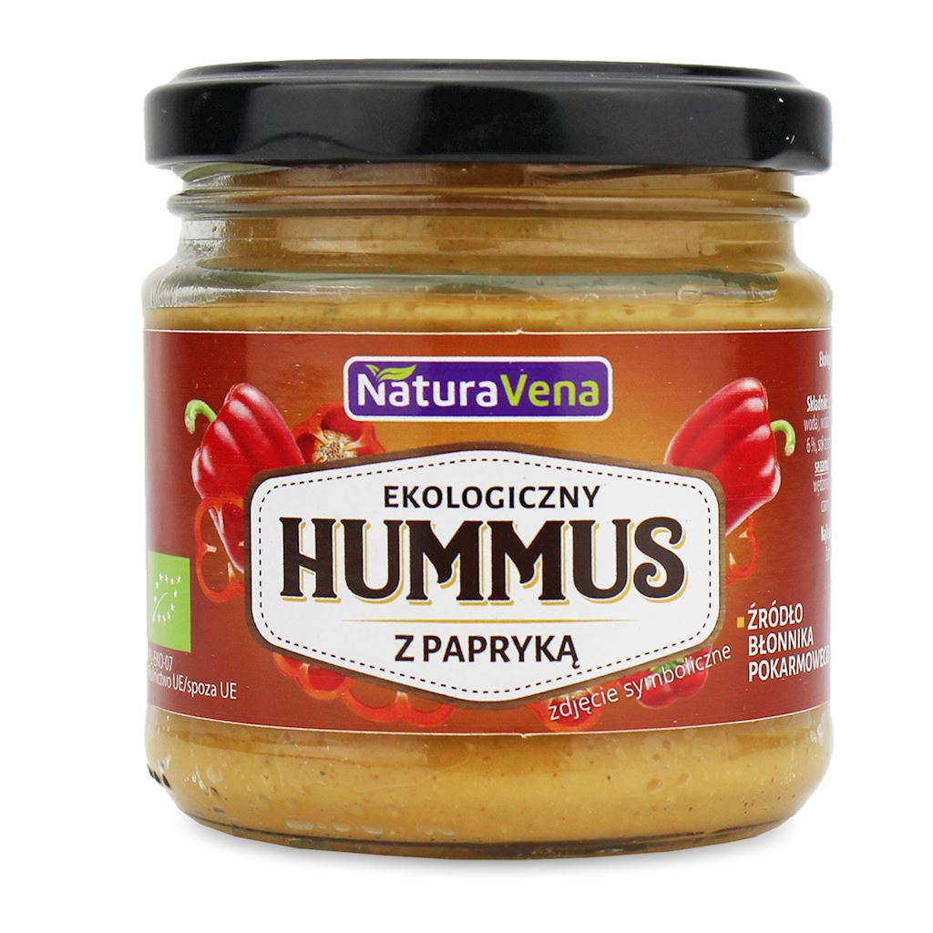 Hummus z papryką bio 185 g