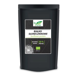 BIAŁKO SŁONECZNIKOWE BIO 500 g - BIO PLANET