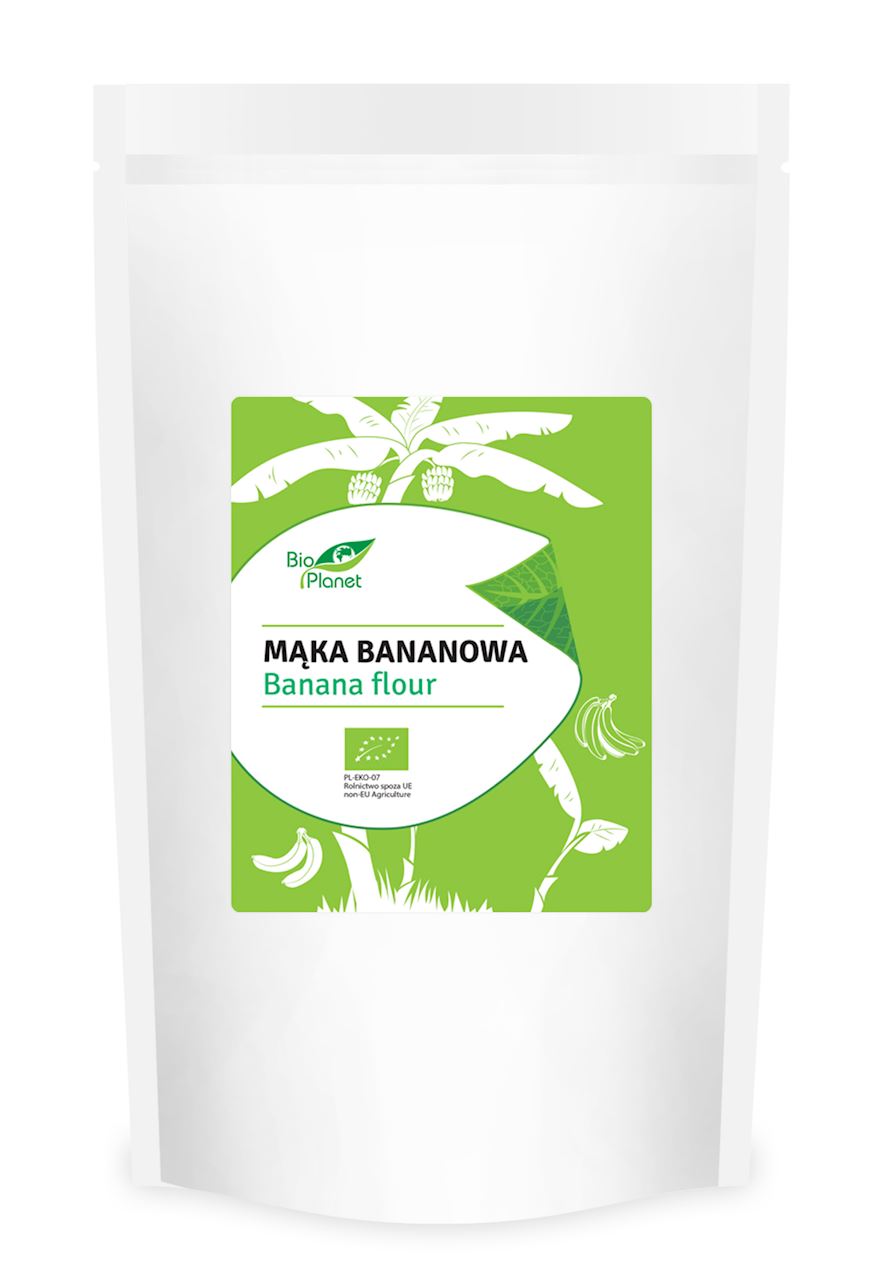 Mąka bananowa bio 500 g