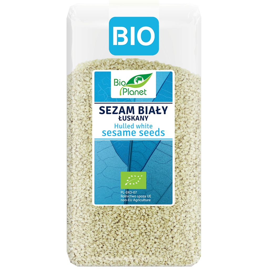 Sezam biały łuskany bio 400 g