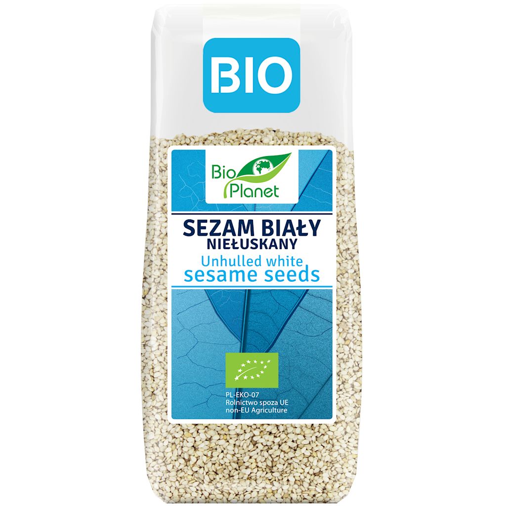 Sezam biały niełuskany bio 200 g