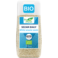 SEZAM BIAŁY NIEŁUSKANY BIO 200 g - BIO PLANET