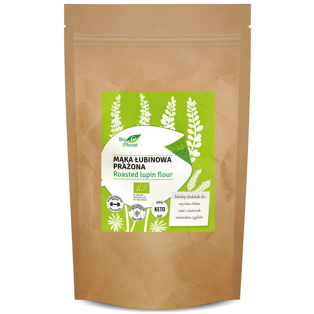 Mąka łubinowa prażona bio 500 g