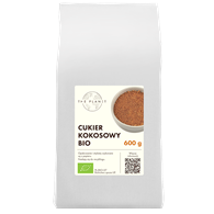 CUKIER KOKOSOWY BIO 600 g - THE PLANET