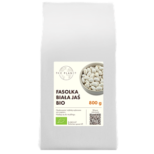 FASOLKA BIAŁA JAŚ BIO 800 g - THE PLANET