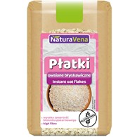 PŁATKI OWSIANE BŁYSKAWICZNE BEZGLUTENOWE 300 g - NATURAVENA