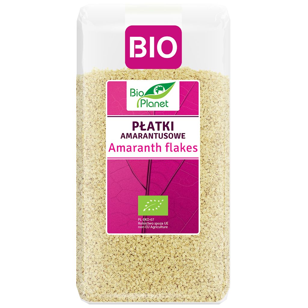 Płatki amarantusowe bio 600 g