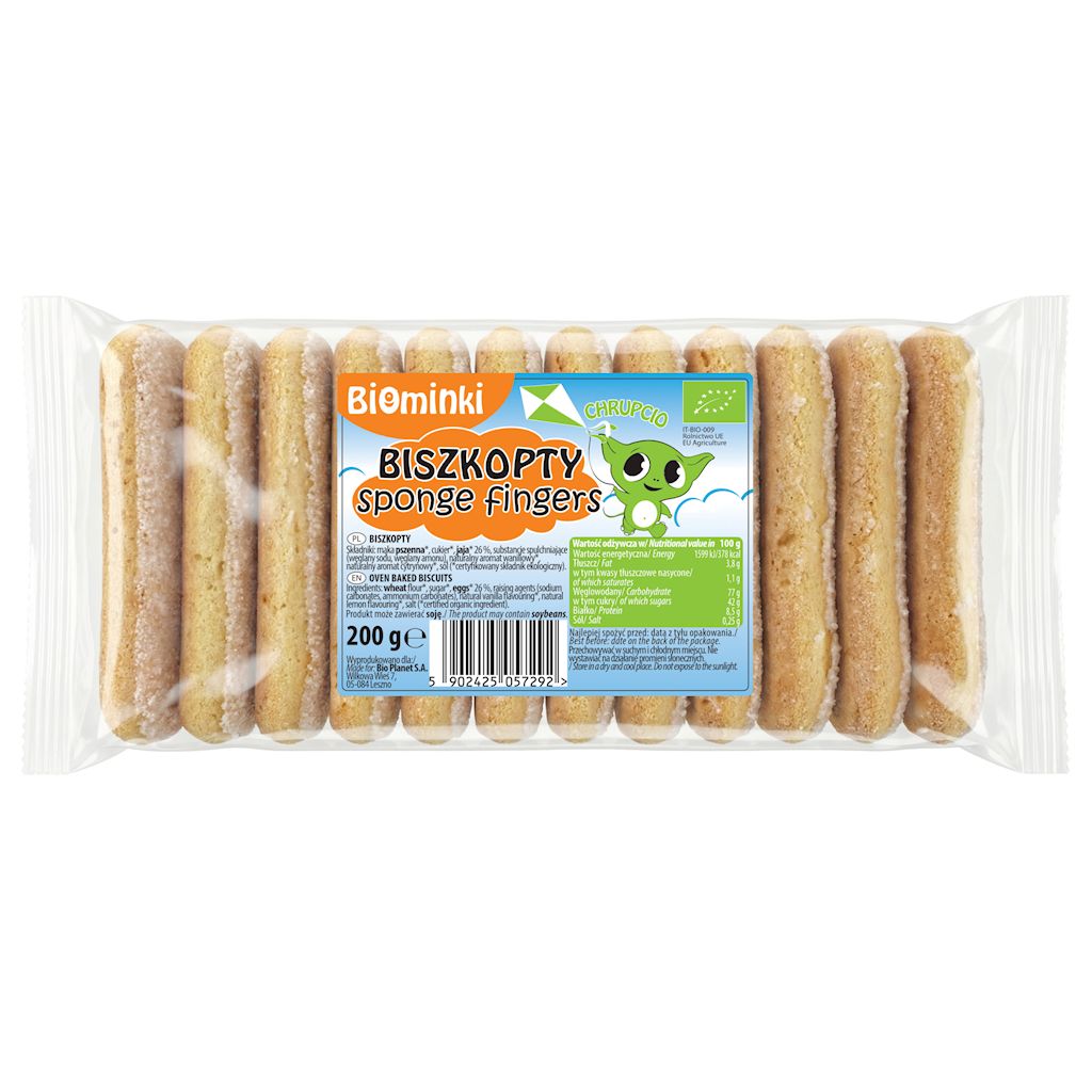 Biszkopty bio 200 g
