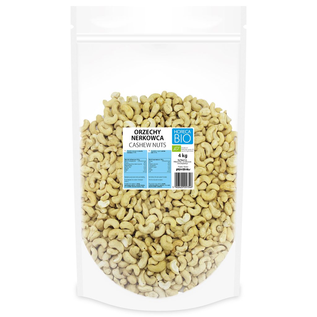 Orzechy nerkowca bio 4 kg