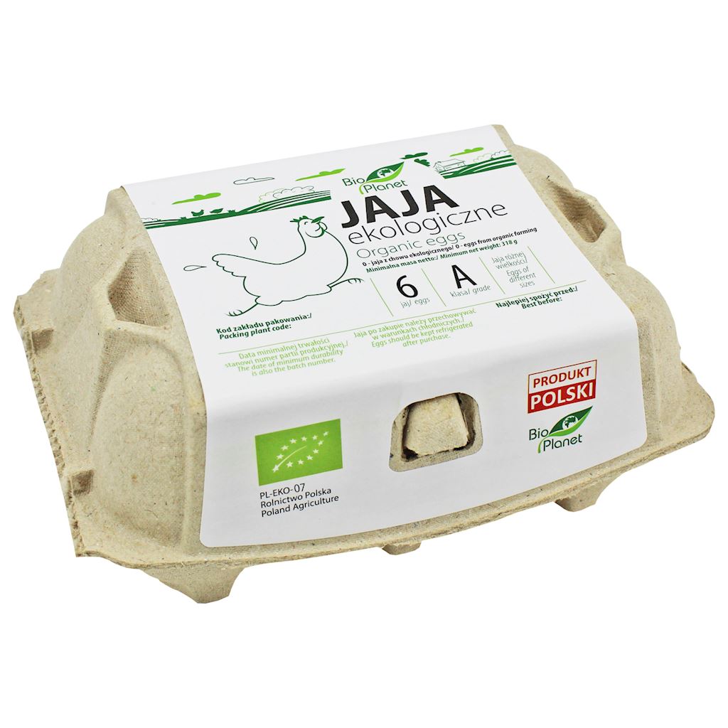 Jaja bio (6 szt.)