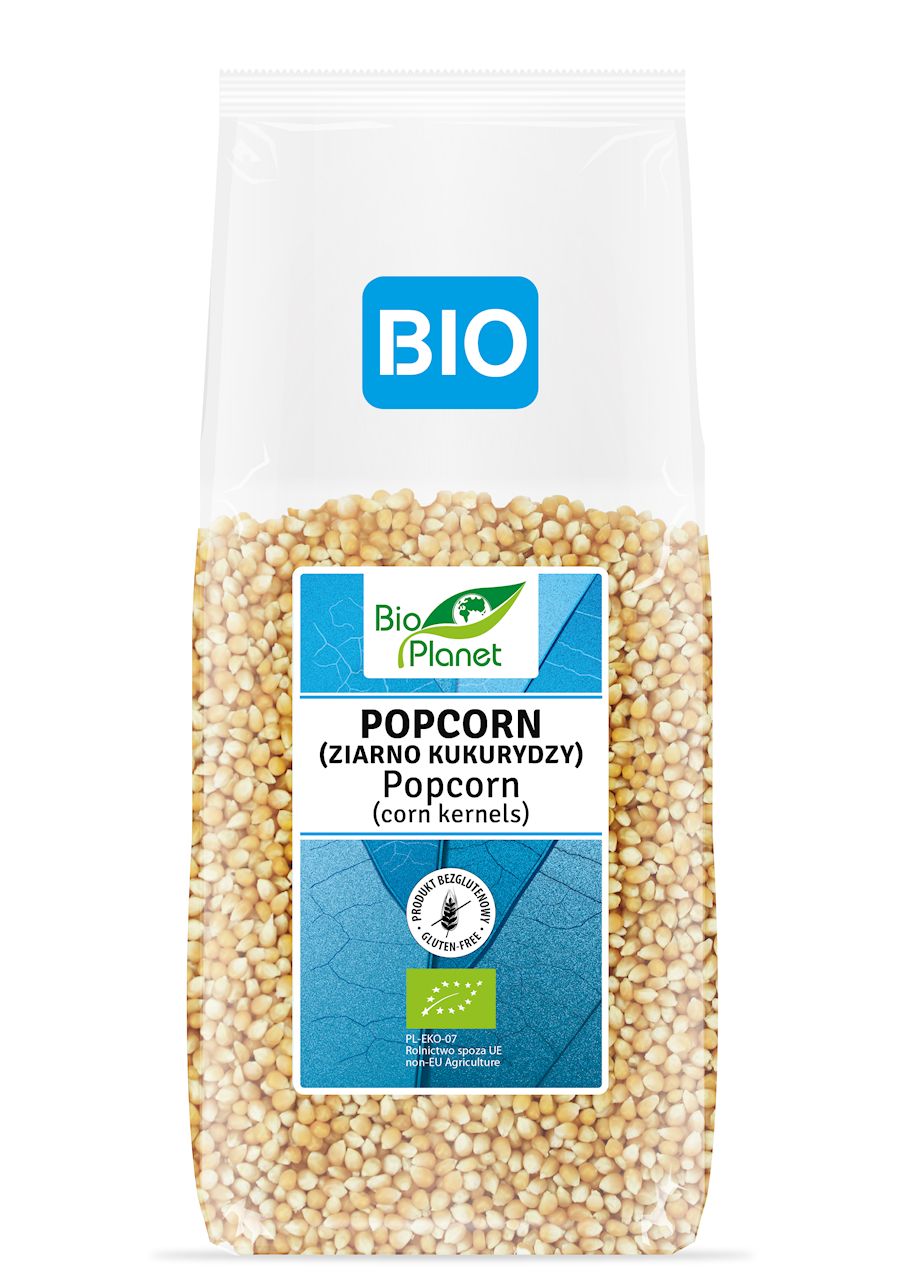 Popcorn (ziarno kukurydzy) bio 1 kg