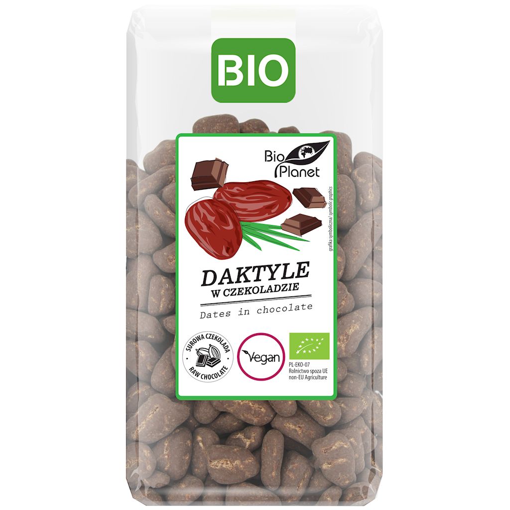 Daktyle w surowej czekoladzie bio 250 g
