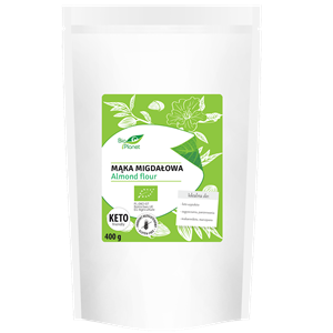 MĄKA MIGDAŁOWA BEZGLUTENOWA BIO 400 g - BIO PLANET