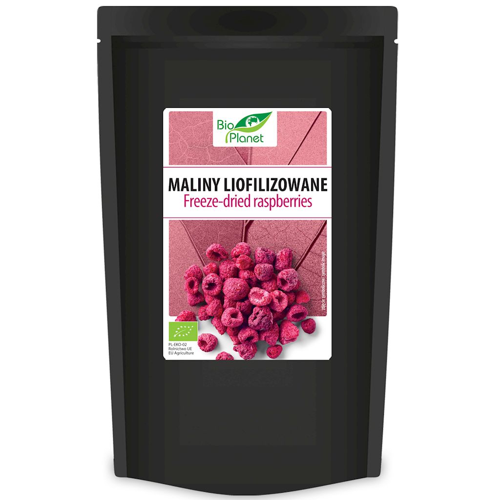 Maliny liofilizowane bio 30 g
