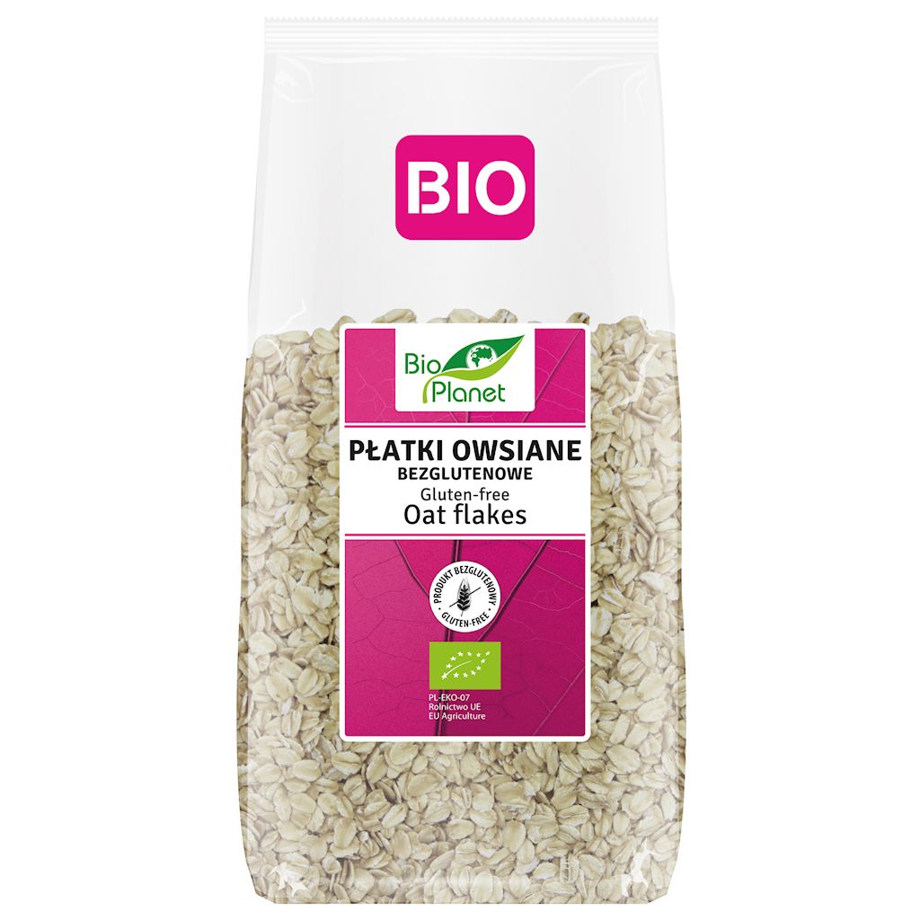Płatki owsiane bezglutenowe bio 300 g
