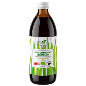 SOK Z MŁODEGO JĘCZMIENIA BIO 500 ml - BIO PLANET