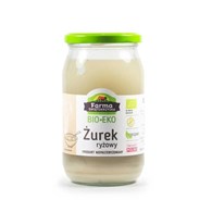 ŻUREK NA ZAKWASIE RYŻOWYM BEZGLUTENOWY BIO 720 g - FARMA ŚWIĘTOKRZYSKA