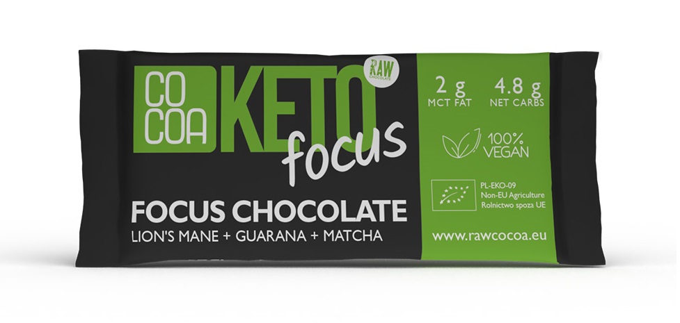 Czekolada focus keto bio 40 g