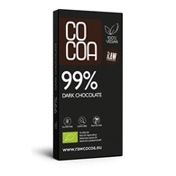 CZEKOLADA CIEMNA 99 % BEZGLUTENOWA BIO 50 g - COCOA