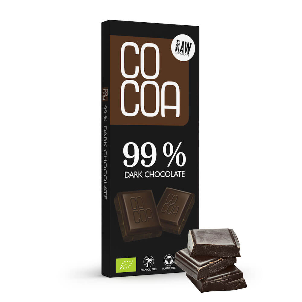 Czekolada gorzka 99 % bio 40 g