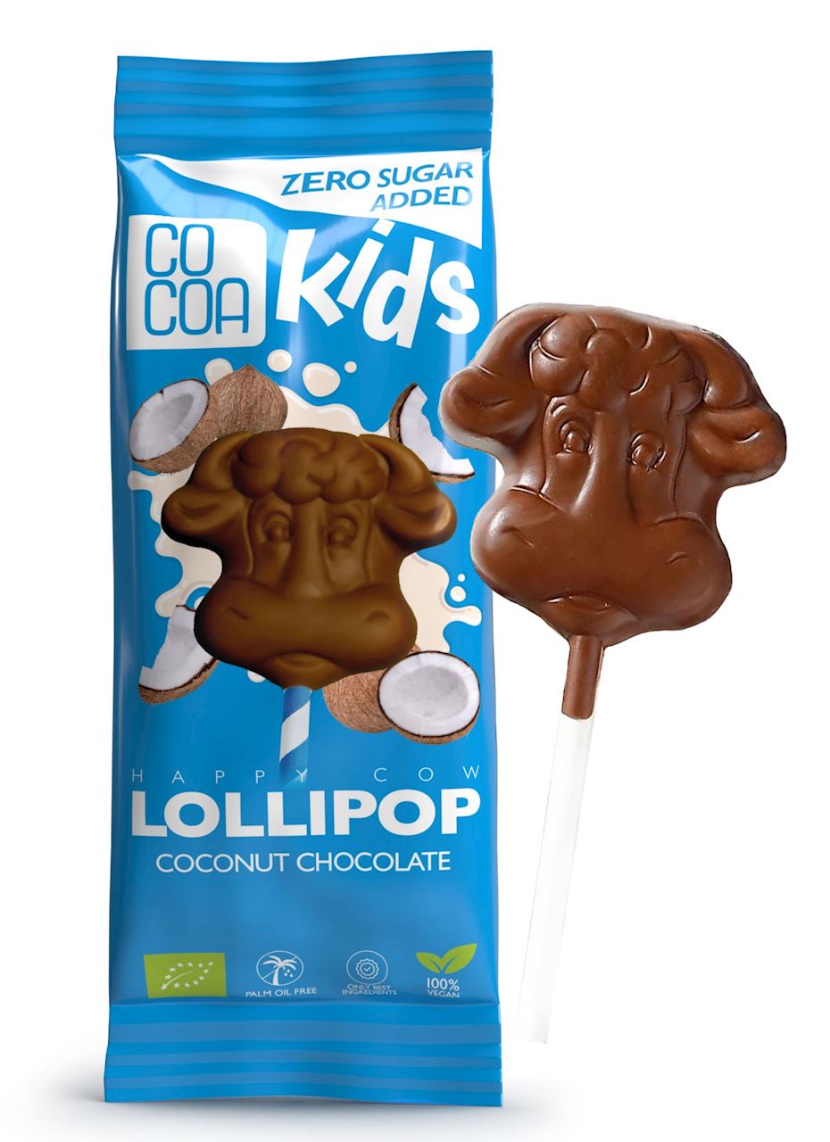 Lizak z czekolady kokosowej bez dodatku cukrów bio 15 g