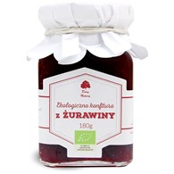 KONFITURA Z ŻURAWINY BIO 180 g - DARY NATURY