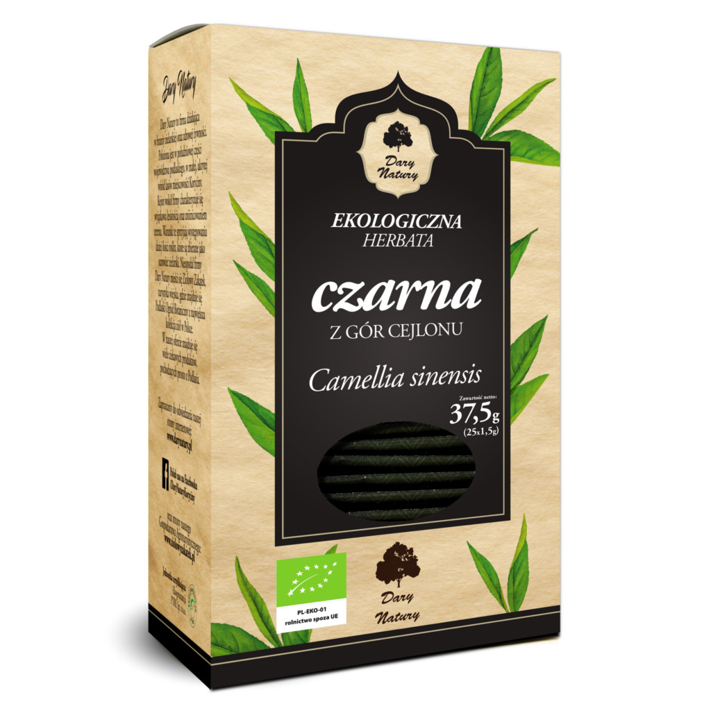 Herbata czarna bio (25 x 1,5 g) 37,5 g