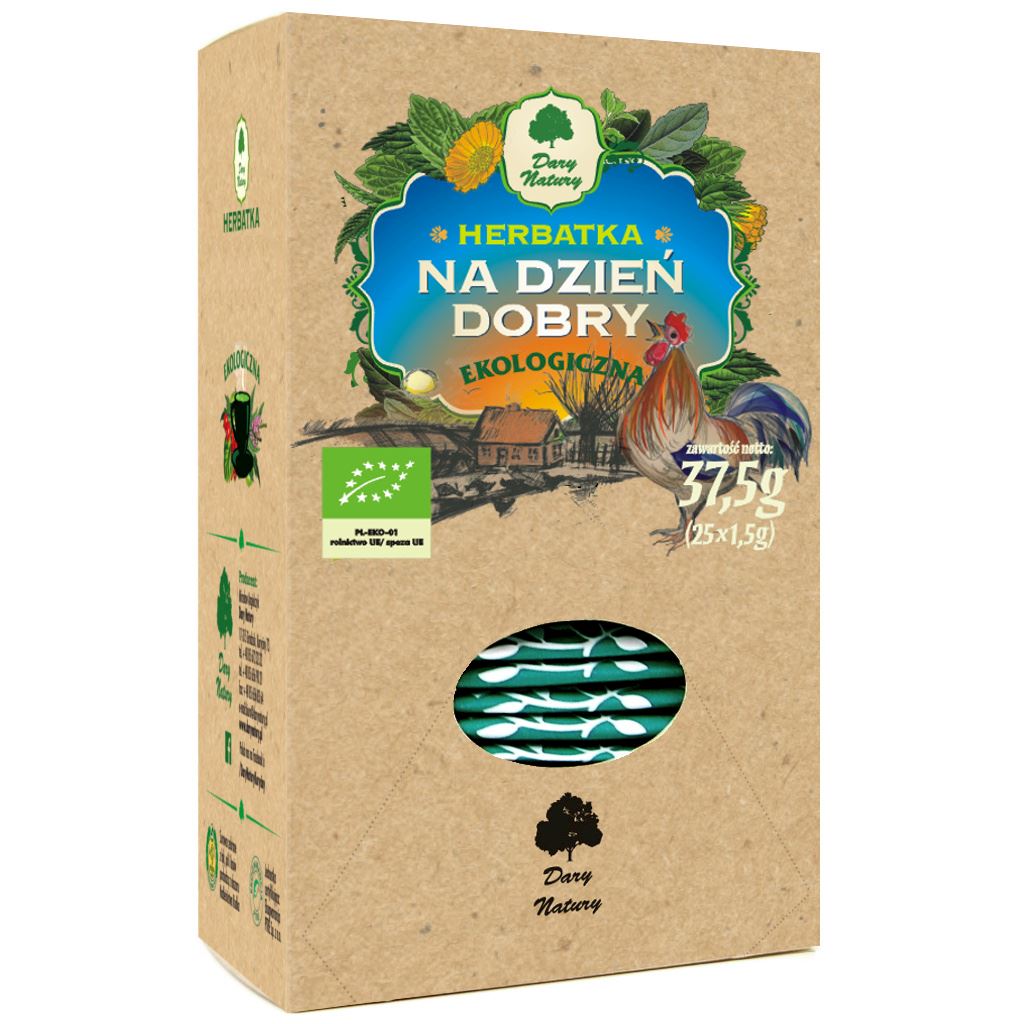 Herbatka na dzień dobry bio (25 x 1,5 g) 37,5 g