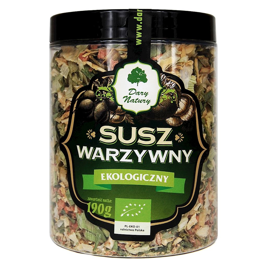 Włoszczyzna (susz warzywny) bio 190 g