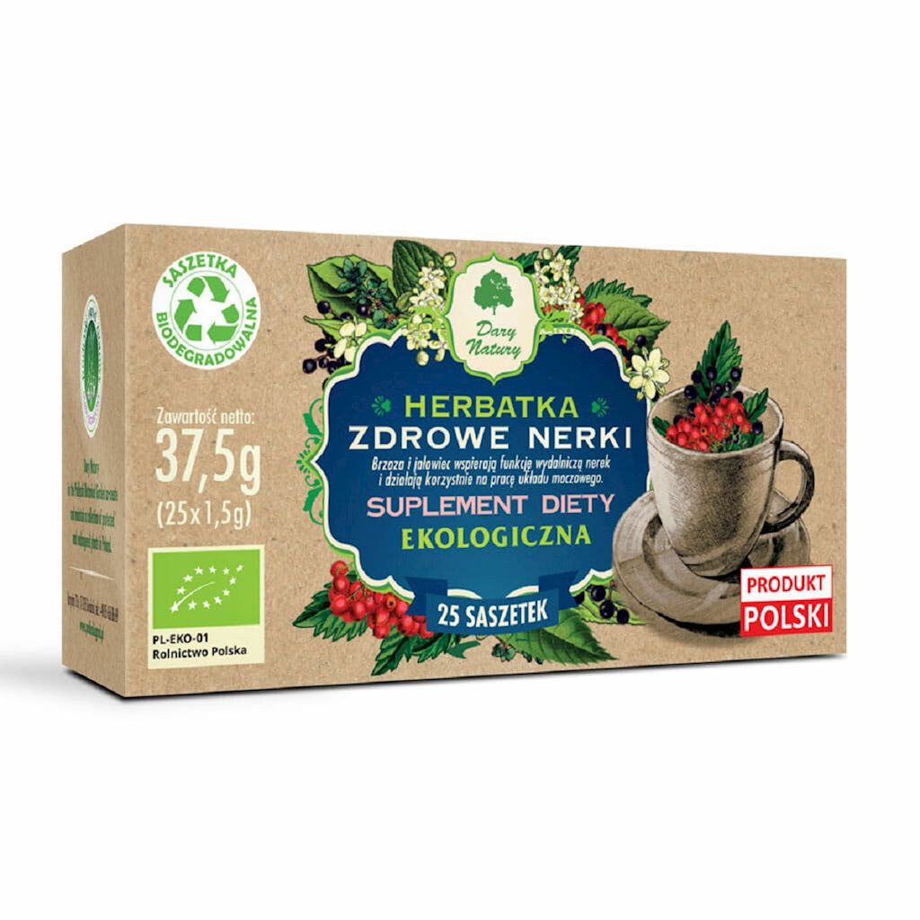 Herbatka zdrowe nerki bio (25 x 1,5 g) 37,5 g