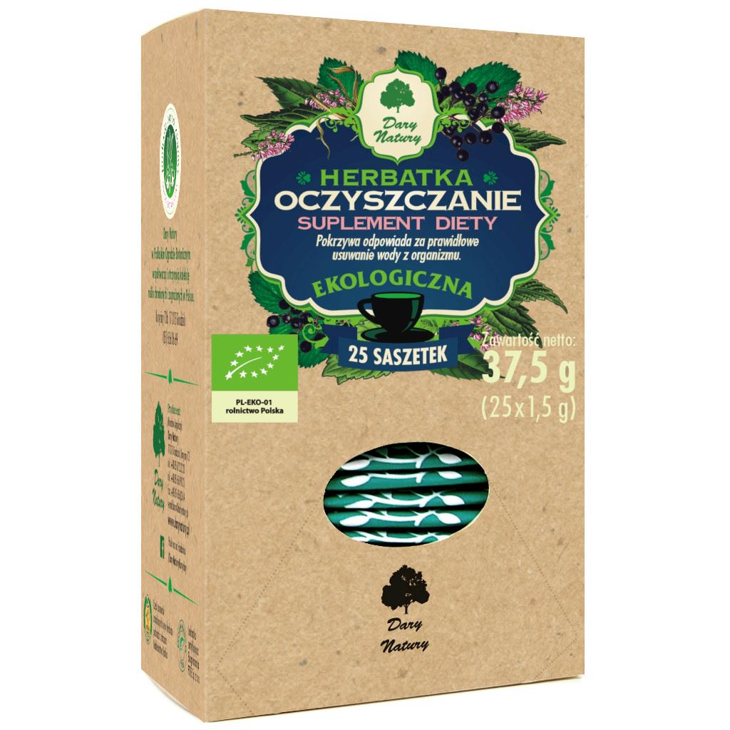 Herbatka oczyszczenie bio (25 x 1,5 g) 37,5 g