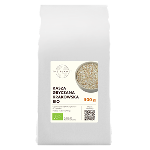 KASZA GRYCZANA KRAKOWSKA NIEPALONA BIO 500 g - THE PLANET