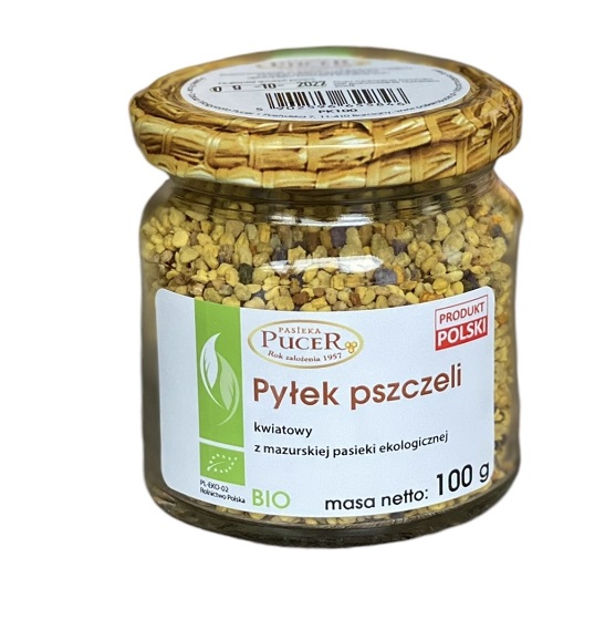 Pyłek kwiatowy (pszczeli) bio 100 g