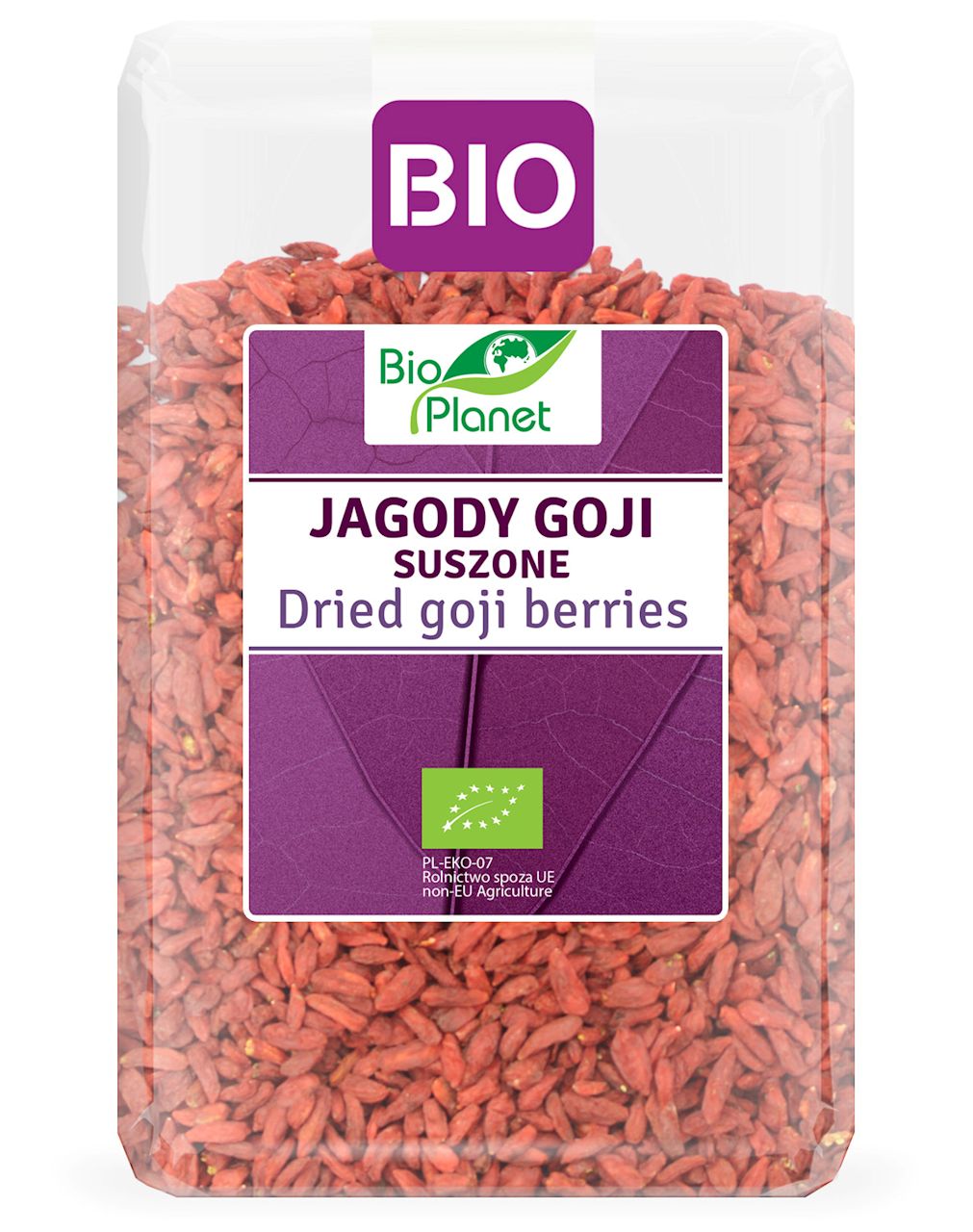 Jagody goji suszone bio 1 kg