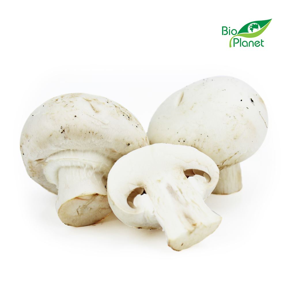 Pieczarki białe świeże bio (polska) (około 0,25 kg)