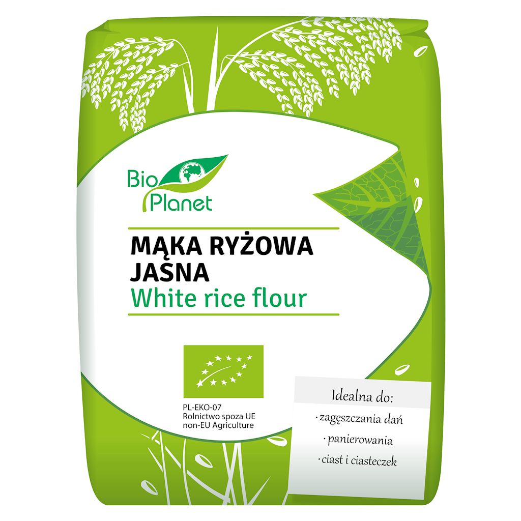 Mąka ryżowa jasna bio 1 kg
