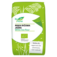 MĄKA RYŻOWA JASNA BIO 500 g - BIO PLANET