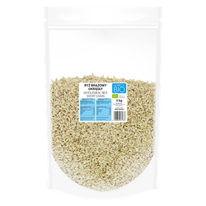 RYŻ BRĄZOWY OKRĄGŁY BIO 5 kg - HORECA (BIO PLANET)