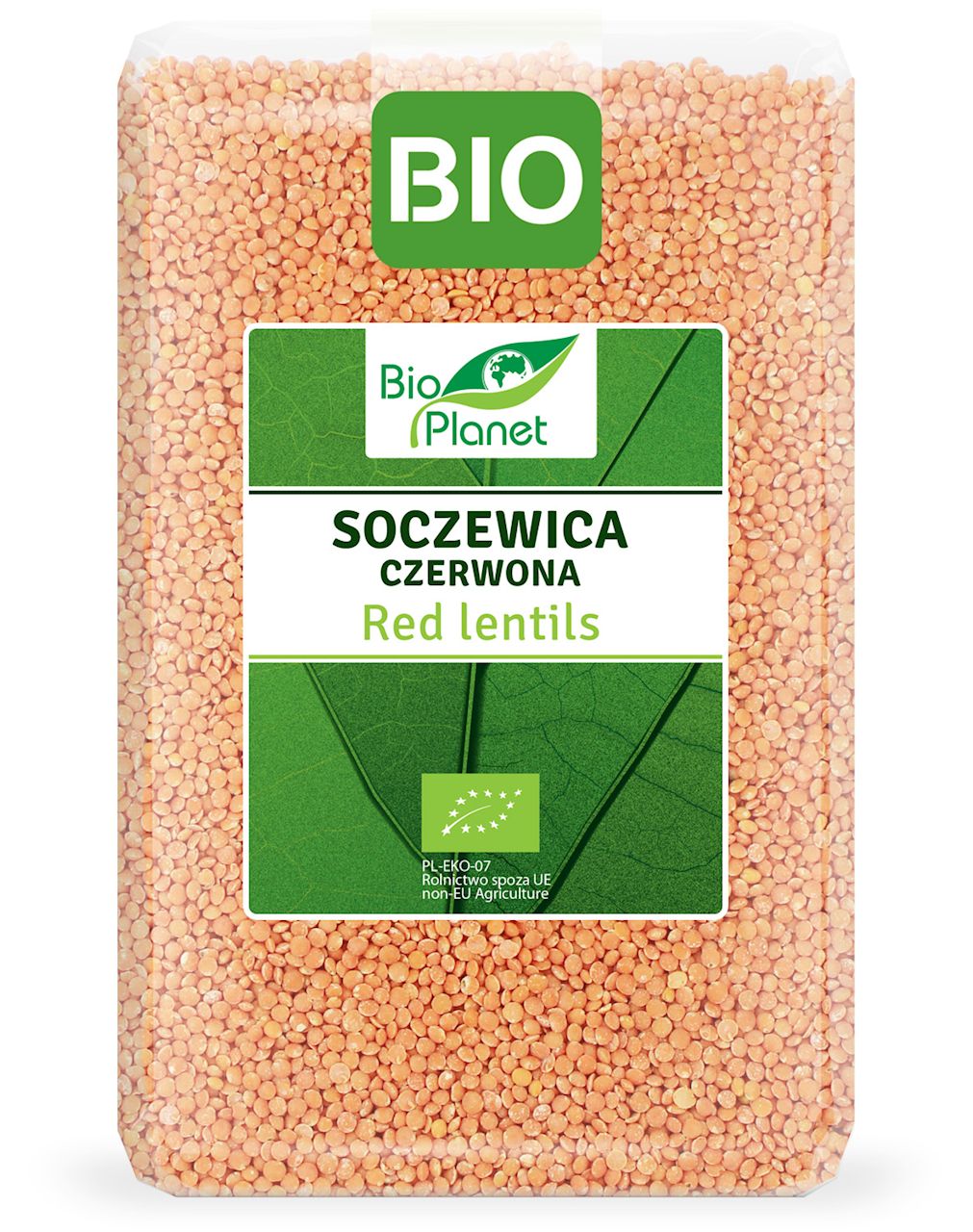 Soczewica czerwona bio 2 kg