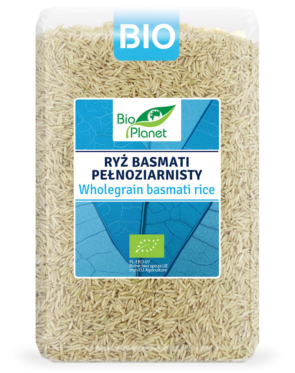Ryż basmati pełnoziarnisty bio 2 kg