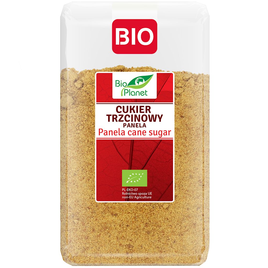 Cukier trzcinowy panela bio 1 kg