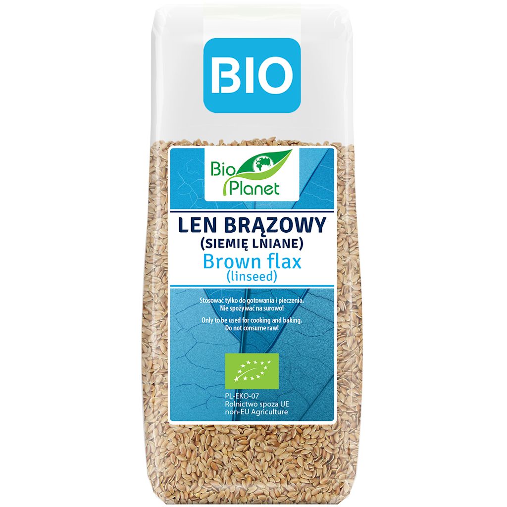 Len brązowy (siemię lniane) bio 200 g