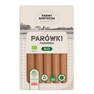 PARÓWKI FARMERKI BIO 250 g - FARMY ROZTOCZA (Z PÓŁKI)