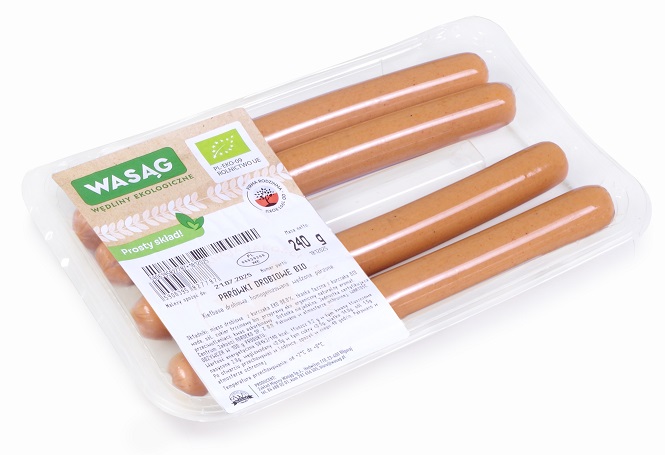 Parówki drobiowe bio (4 szt.) 240 g