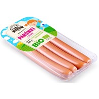 PARÓWKI Z SZYNKI BIO 150 g - WASĄG (Z PÓŁKI)