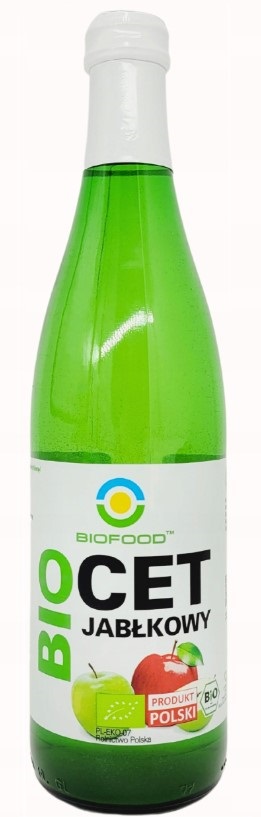 Ocet jabłkowy 5 % niefiltrowany bio 500 ml