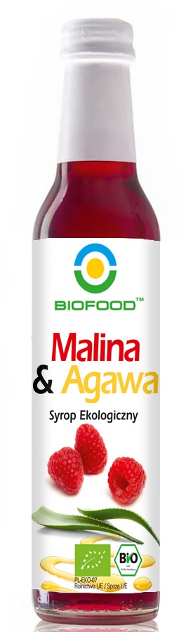 Syrop malina z agawą bio 250 ml