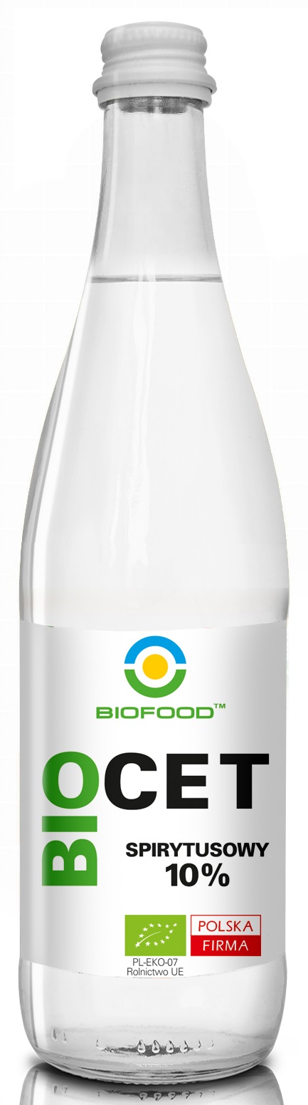 Ocet spirytusowy 10 % bezglutenowy bio 500 ml