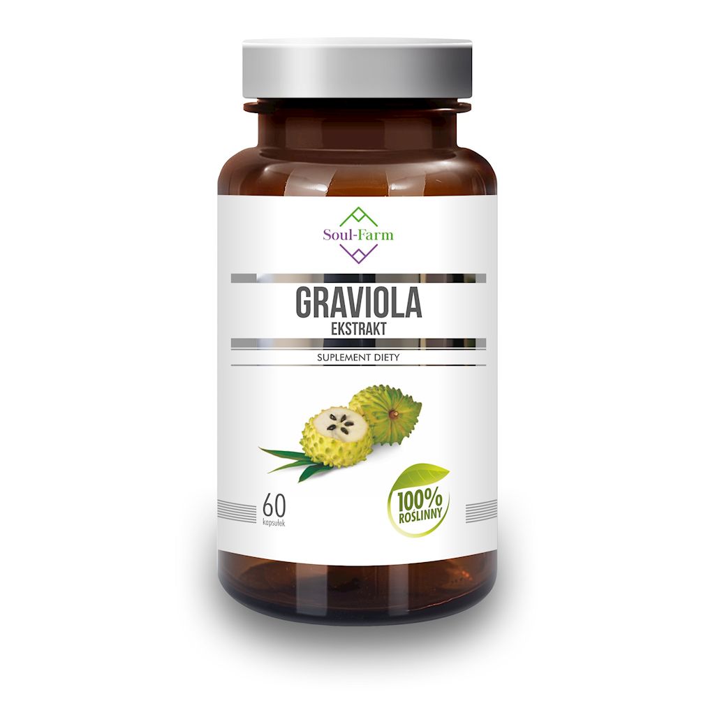 Graviola ekstrakt (550 mg) 60 kapsułek