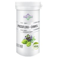 PASSIFLORA + CHMIEL EKSTRAKT 60 KAPSUŁEK (300 mg + 300 mg) - SOUL FARM